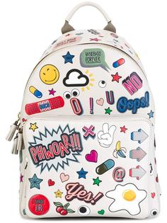 'All Over Wink Stickers' backpack Anya Hindmarch