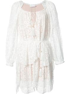 кружевное платье Zimmermann