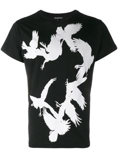 футболка с принтом птиц Ann Demeulemeester