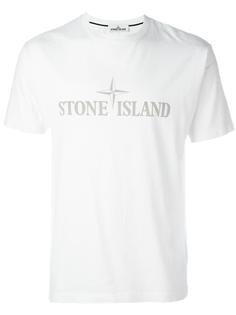 футболка с принтом логотипа Stone Island