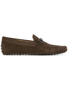 metal detailing loafers Tod's