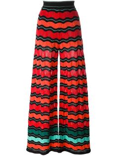 брюки палаццо с эластичным поясом M Missoni