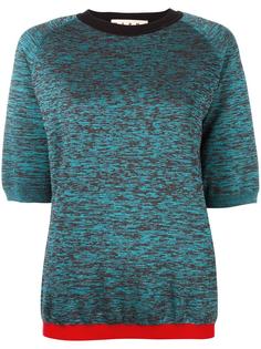 melange short sleeved jumper Marni