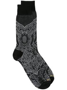носки с узором пейсли Etro