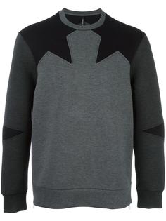 geometric insert sweatshirt Neil Barrett