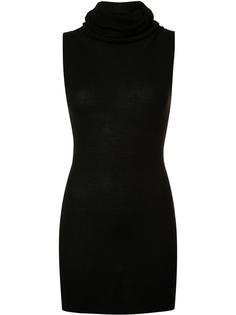 трикотажный топ с воротником-воронкой Rick Owens