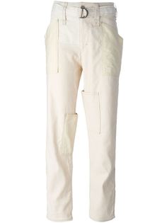 брюки с завышенной посадкой  Isabel Marant