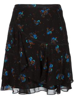 bird print skirt Coach