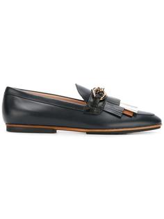 fringed trim loafers  Tod's