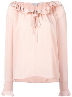 ruffled neck fastening blouse Stella McCartney