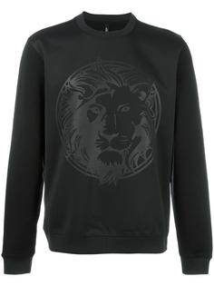 lion print sweatshirt  Versus