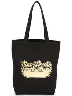 logo hot dog print tote Marc Jacobs