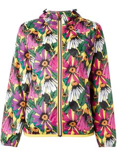 floral print hooded jacket Nº21