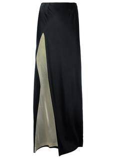 long side slit skirt John Galliano Vintage