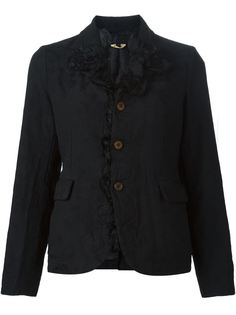 блейзер с рюшами Comme Des Garçons Comme Des Garçons