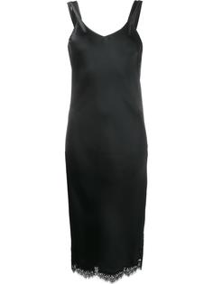 lace-trimmed slip dress Helmut Lang