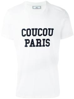 футболка 'Coucou Paris' Ami Alexandre Mattiussi