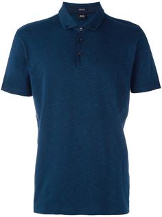 рубашка-поло на пуговицах Boss Hugo Boss