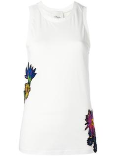 floral embroidered tank top 3.1 Phillip Lim