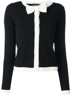 bow detail cardigan  Boutique Moschino