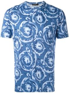 Watercolour Baroque T-shirt Versace