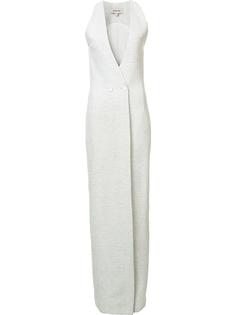 front slit double-breasted dress Cushnie Et Ochs