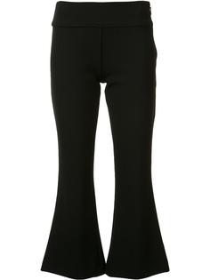 flared cropped trousers Nicole Miller