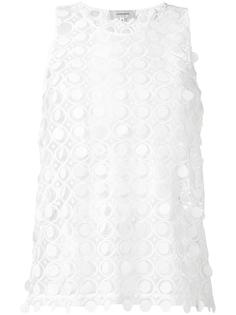 embroidered lace tank Carven