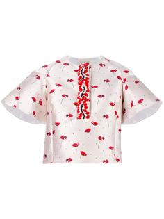 floral print blouse Giambattista Valli