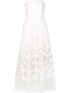 butterfly flared dress Marchesa Notte