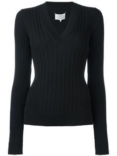 джемпер с V-образным вырезом Maison Margiela