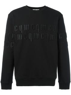 embroidered logo sweatshirt McQ Alexander McQueen