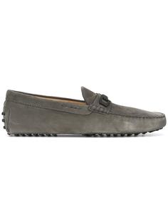 metal detailing loafers Tod's