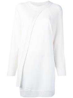 mixed media tunic DKNY