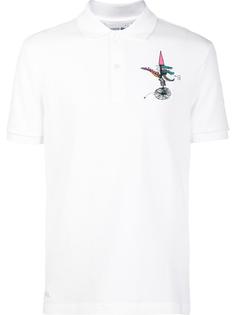футболка-поло с принтом логотипа Lacoste
