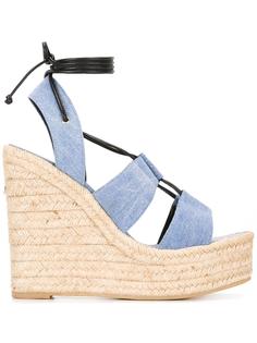 'Espadrille 95' lace-up sandals Saint Laurent