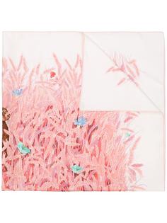 'Les Blés' scarf 2006 Hermès Vintage