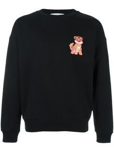 tiger print sweatshirt Moschino
