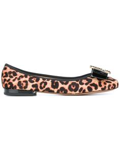 Interlock round toe ballerina flats Marc Jacobs