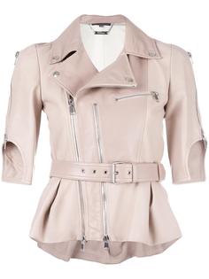 cropped biker jacket Alexander McQueen
