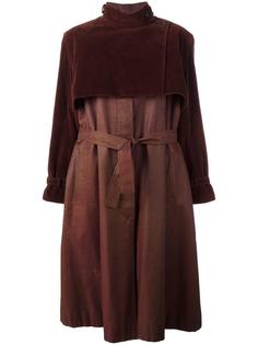 funnel neck coat Pierre Cardin Vintage