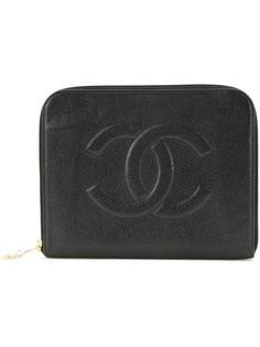 logo clutch  Chanel Vintage