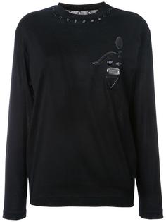 eyelet detail T-shirt Toga
