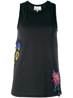 floral embroidered tank top 3.1 Phillip Lim