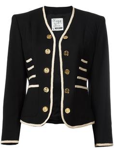 military style jacket Moschino Vintage