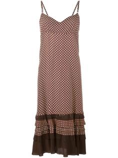 polka dot frayed edge dress Comme Des Garçons Vintage
