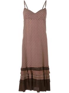 polka dot frayed edge dress Comme Des Garçons Vintage