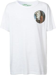 футболка с круглым принтом Off-White