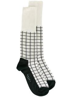 geometric socks Marni