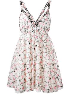 floral print pleated dress  Giamba